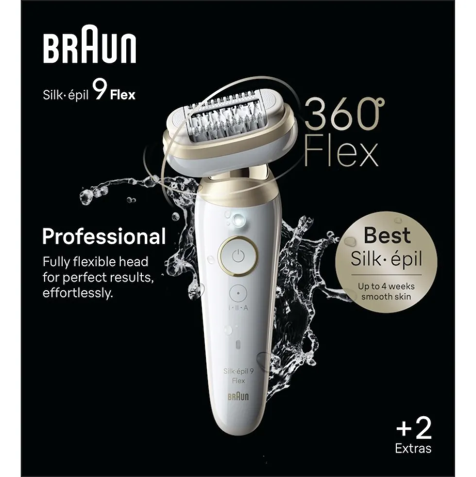 Braun Epilatore Ricaricabile Testina Flessibile