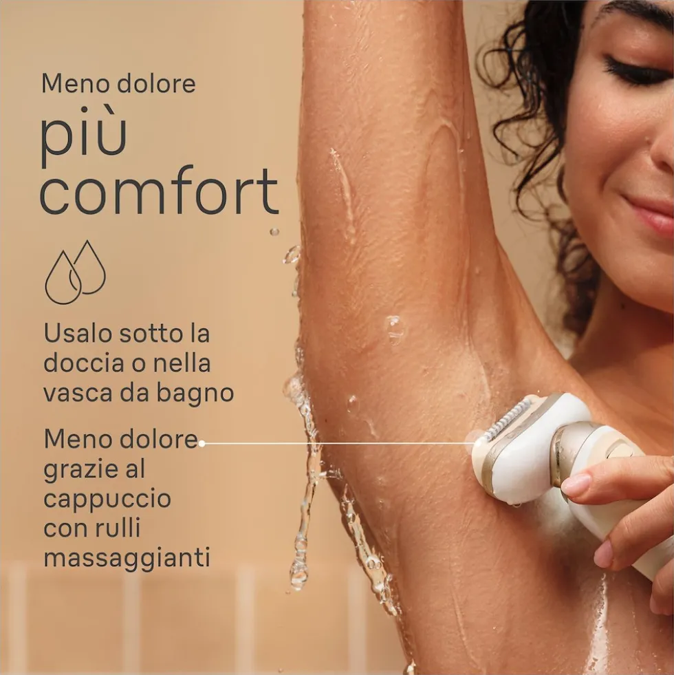 Braun Epilatore Ricaricabile Testina Flessibile