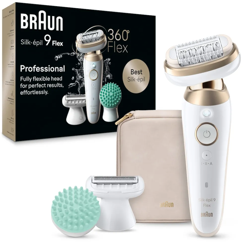 Braun Epilatore Ricaricabile Testina Flessibile
