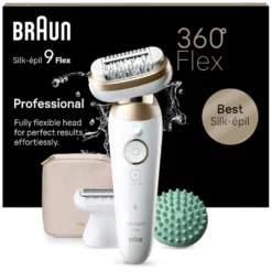 Braun Epilatore Ricaricabile Testina Flessibile
