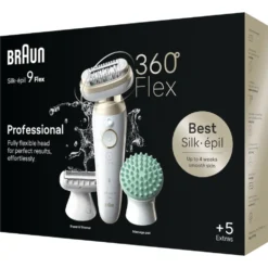 Braun Epilatore Ricaricabile Testina Flessibile