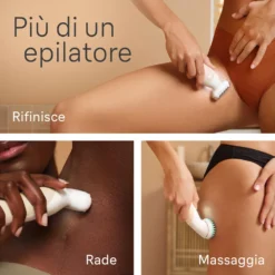 Braun Epilatore Ricaricabile Testina Flessibile