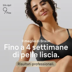 Braun Epilatore Ricaricabile Testina Flessibile
