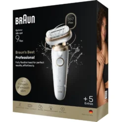 Braun Epilatore Ricaricabile Testina Flessibile