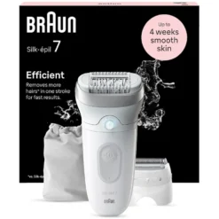 Braun Epilatore Ric 40Pinz 5Acc Wet&Dry Luce Smart