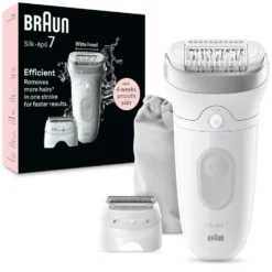 Braun Epilatore Ric 40Pinz 5Acc Wet&Dry Luce Smart