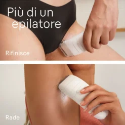 Braun Epilatore Ric 40Pinz 5Acc Wet&Dry Luce Smart