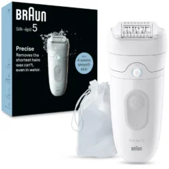 Braun Epilatore Ric 28Pinz 4Acc Wet&Dry Luce Smart