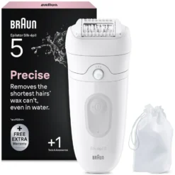 Braun Epilatore Ric 28Pinz 4Acc Wet&Dry Luce Smart