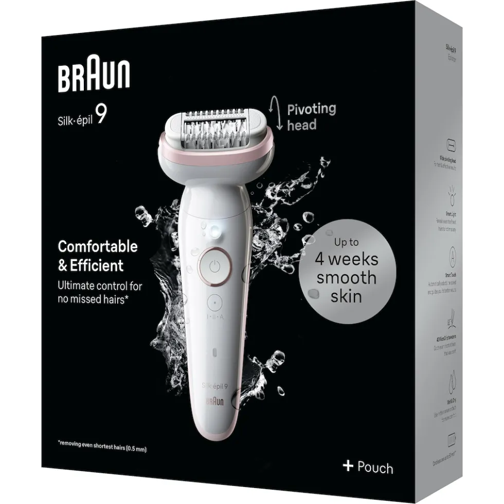 Braun Epilatore Ric 40Pinz 3Acc Wet&Dry 2 Vel