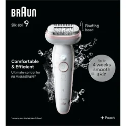 Braun Epilatore Ric 40Pinz 3Acc Wet&Dry 2 Vel