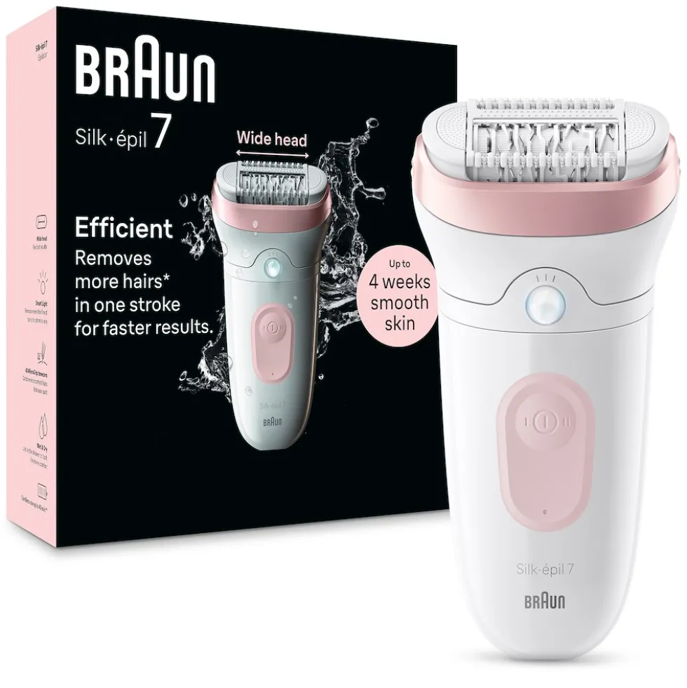 Braun Epilatore Ric 40Pinz 2Acc Wet&Dry Lucesmart