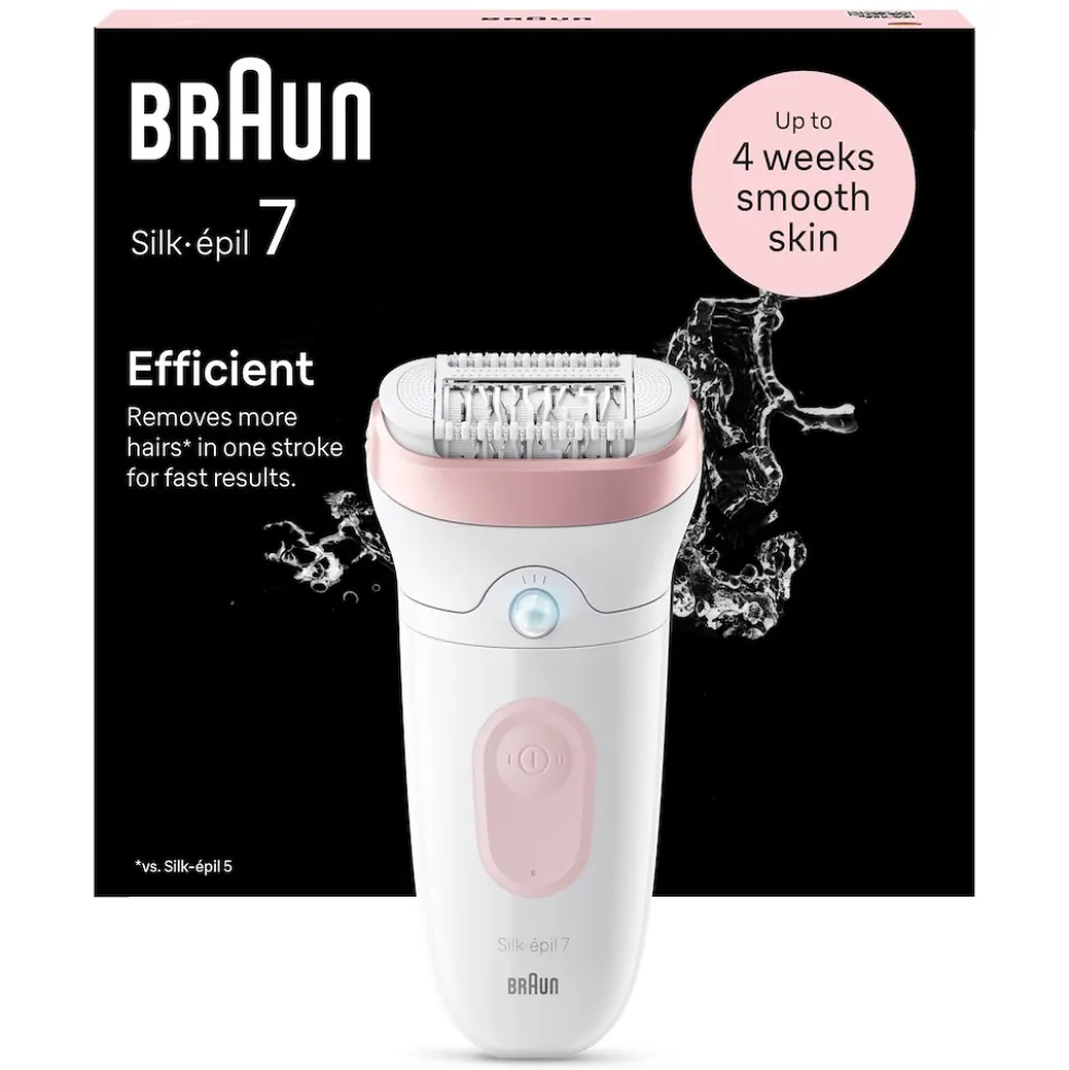 Braun Epilatore Ric 40Pinz 2Acc Wet&Dry Lucesmart