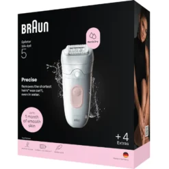 Braun Epilatore Ric 2Vel Con 3Acc 40Min Autonomia