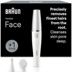 Braun Epilatore Viso Donna Con Spazzola Di Pulizia