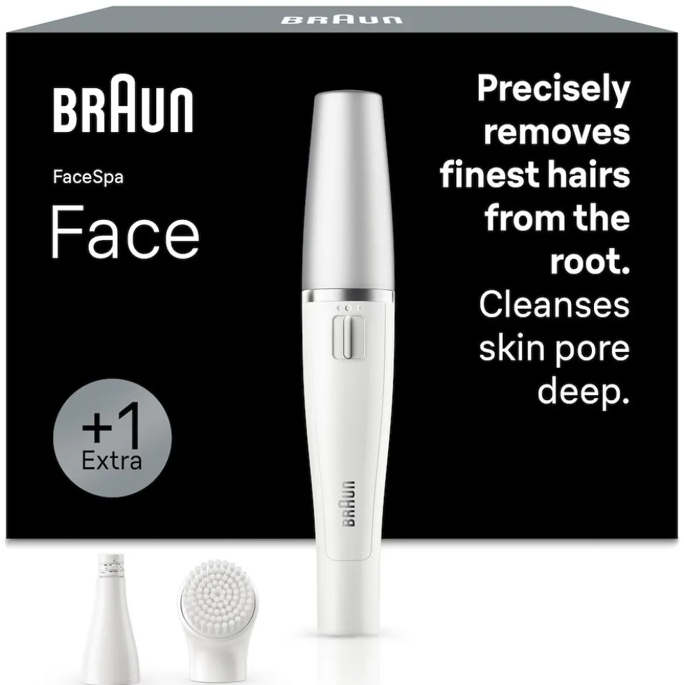 Braun Epilatore Viso Donna Con Spazzola Di Pulizia