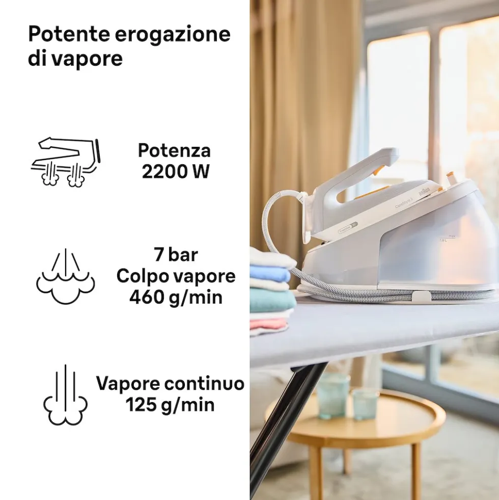 Braun Sist.stirante 2200W 7Bar