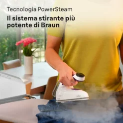 Braun Sist.stirante 2700W 7,5Bar 160Gr/550Gr Min 2L 3Modalita