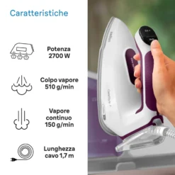 Braun Sist.stirante 2700W 7,5Bar 160Gr/550Gr Min 2L 3Modalita