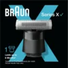 Braun xt20 lama di ricambio 4d per regolabarba