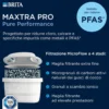 Brita Caraffa Glass Jug Caraffa Filtrante 2,5L Vetro Trasparente E Bianco