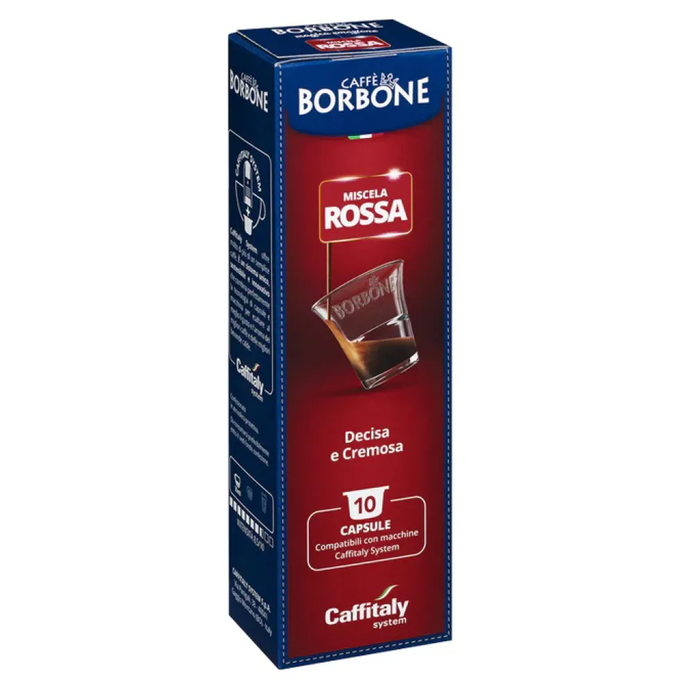 Caffè Borbone miscela Rossa confezione 10 capsule