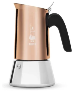 Caffettiera Bialetti 0007285 CN VENUS INDUCTION Ramato e Cromo