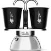 Caffettiera Bialetti 0007310 MINI EXPRESS INDUCTION Cromo e Nero