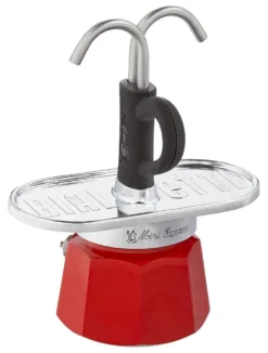 Caffettiera Bialetti 0007303 MINI EXPRESS con tazzine ceramica inclus