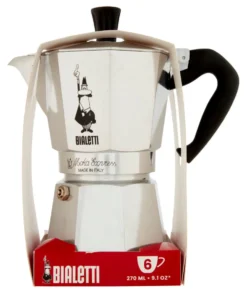 Caffettiera Bialetti 0001173 MOKA EXPRESS Restyling Cromo satinato
