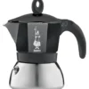 Caffettiera Bialetti 006936 MOKA INDUCTION Cromo e Nero