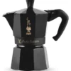 Caffettiera Bialetti 0008002 MR MOKA EXPRESS Monogram omino Nero