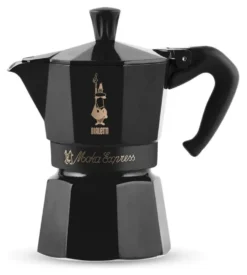 Caffettiera Bialetti 0008002 MR MOKA EXPRESS Monogram omino Nero