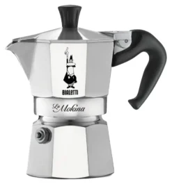 Caffettiera Bialetti 0002380 NP MOKINA Cromo satinato