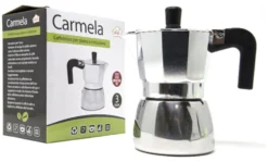 Caffettiera 3C Casa VIVI Carmela Cromo