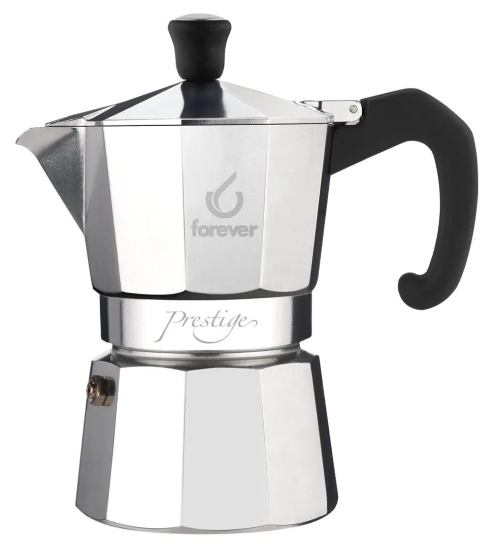Caffettiera Forever 120113 MISS MOKA PRESTIGE Silver