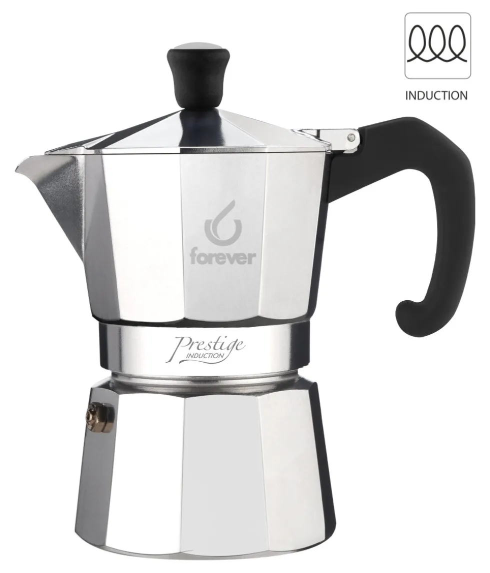 Caffettiera Forever 120403 MISS PRESTIGE INDUCTION Silver