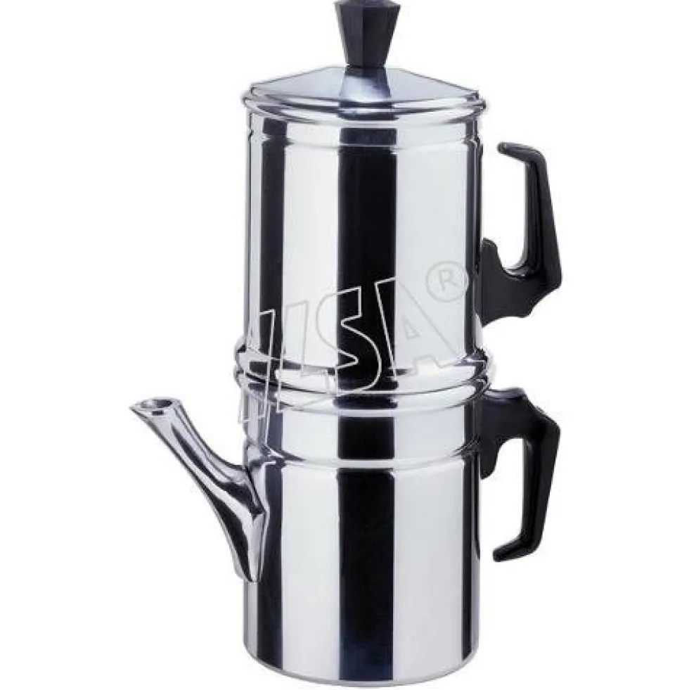 Caffettiera Ilsa 0004006 NAPOLETANA Cromo lucido
