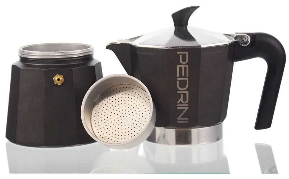 Caffettiera Pedrini 9114 AROMA COLOR Antracite