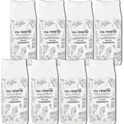 Caffè in grani Via Veneto miscela Casanova 500 gr 8 pezzi