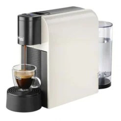Caffitaly Arka Macchina da caffè con 96 capsule e kit pulizia - Bianca
