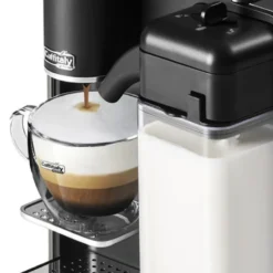 Caffitaly Quadra Macchina da caffè con montalatte con 96 capsule e kit pulizia - Titanium