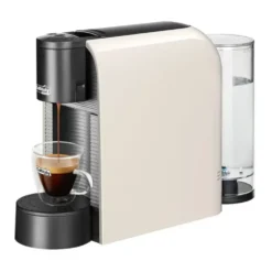 Caffitaly Volta Macchina da caffè con 96 capsule e kit pulizia - Bianca
