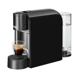 Caffitaly Volta Macchina da caffè con 96 capsule e kit pulizia - Nera
