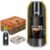 Caffitaly Volta Macchina da caffè con 96 capsule e kit pulizia - Gialla