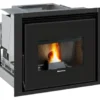Caminetto Extraflame 1290750 COMFORT P85 Plus 3 motori Black