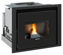 Caminetto Extraflame 1290750 COMFORT P85 Plus 3 motori Black