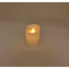 Candela led Pre Qu' Italia D4021 effetto fiamma cera fusa Ruggine