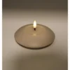 Candela led Pre Qu' Italia D4020 effetto fiamma cera fusa Sabbia