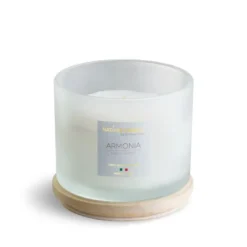 Candela profumata naturali Armonia - Fiori di Cotone 380 gr - collezione Amati